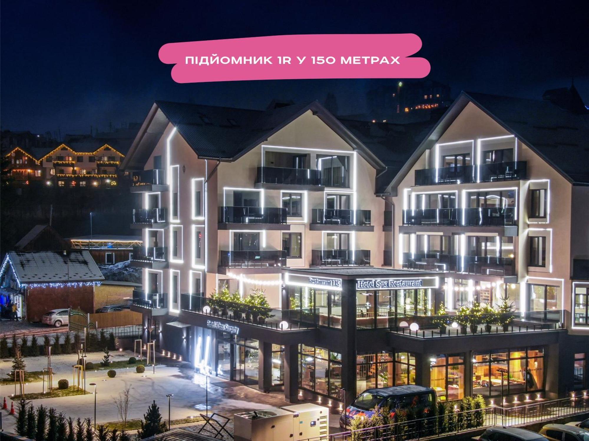 Ribas Karpaty Hotel Boekovel Buitenkant foto